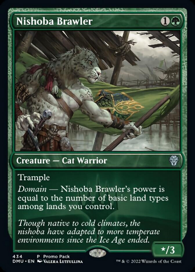 Nishoba Brawler (Promo Pack) [Dominaria United Promos] [Foil]