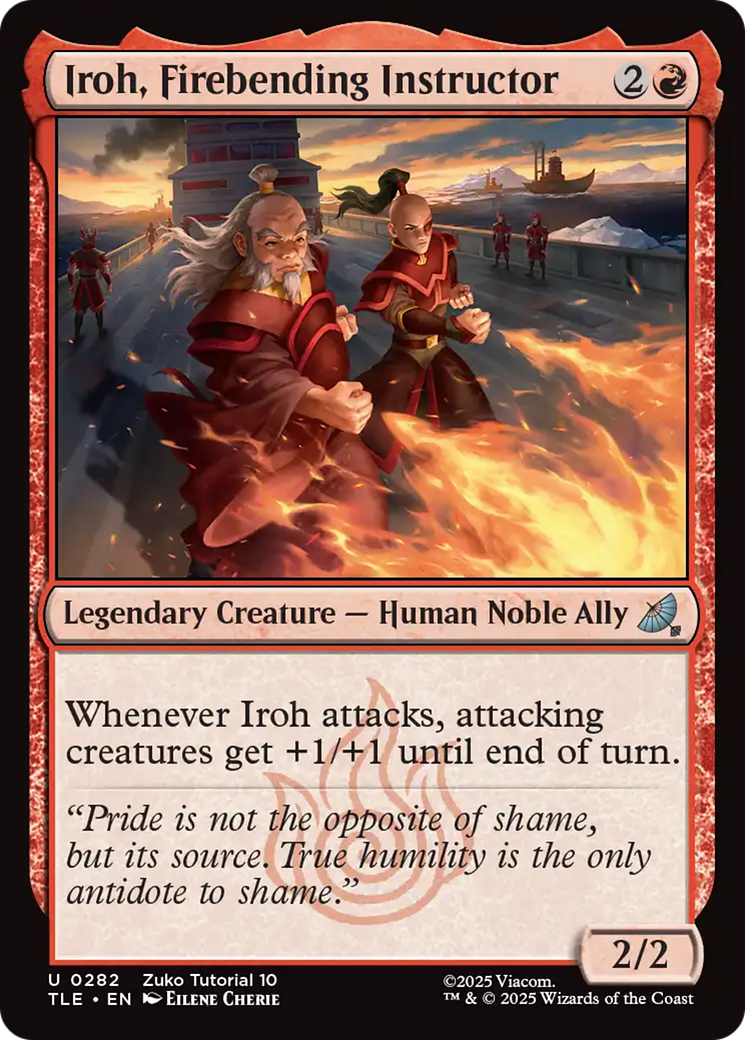 Iroh, Firebending Instructor (0282) [Avatar: The Last Airbender: Eternal-Legal] [Foil]