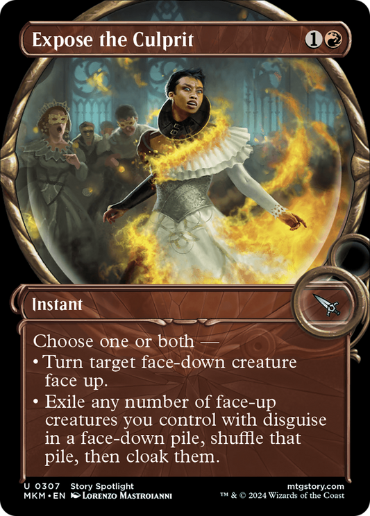 Expose the Culprit (Showcase) [Murders at Karlov Manor] [Foil]