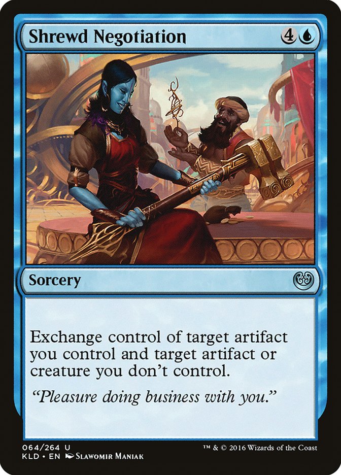 Shrewd Negotiation [Kaladesh] [Foil]