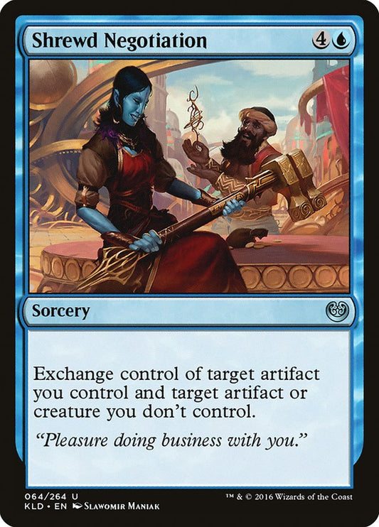 Shrewd Negotiation [Kaladesh] [Foil]