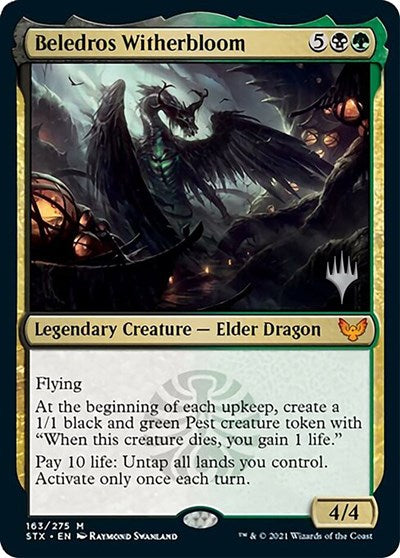 Beledros Witherbloom (Promo Pack) [Strixhaven: School of Mages Promos] [Foil]