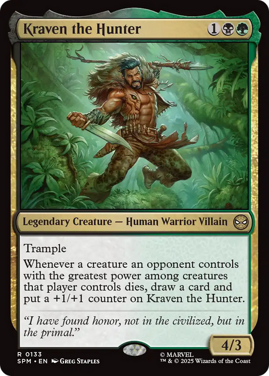 Kraven the Hunter [Marvel's Spider-Man] [Foil]