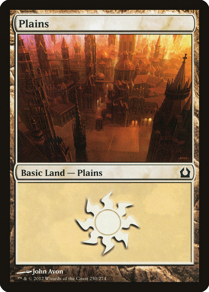 Plains (250) [Return to Ravnica] [Foil]