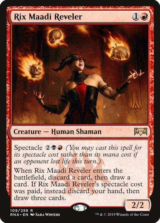 Rix Maadi Reveler [Ravnica Allegiance] [Foil]