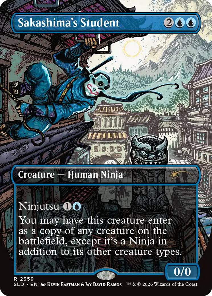 Sakashima's Student (2359) [Secret Lair Drop Series] [Foil]
