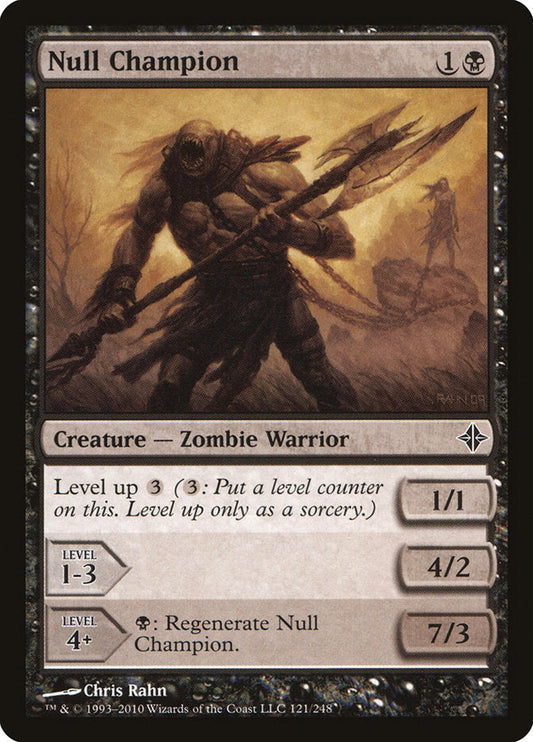 Null Champion [Rise of the Eldrazi] [Foil]