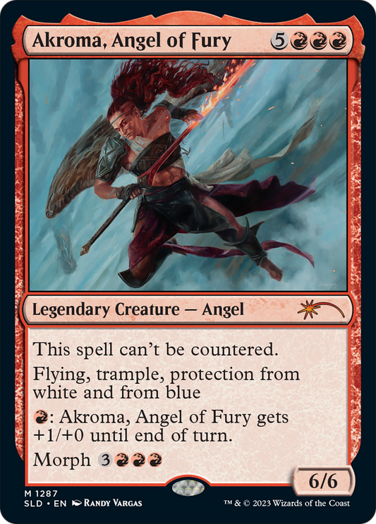 Akroma, Angel of Fury [Secret Lair Drop Series] [Foil]