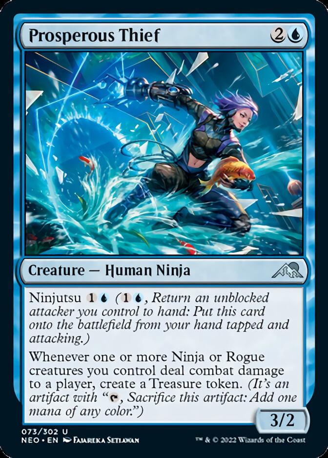 Prosperous Thief [Kamigawa: Neon Dynasty] [Foil]