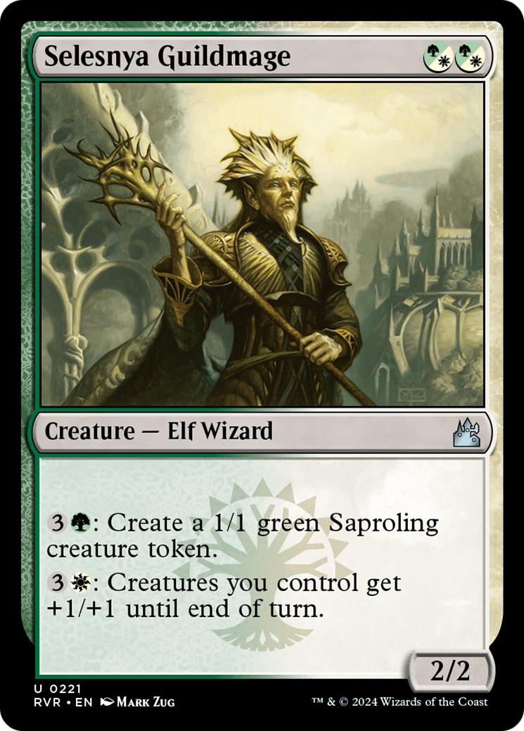 Selesnya Guildmage [Ravnica Remastered] [Foil]