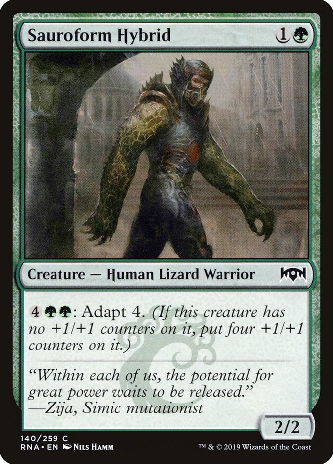 Sauroform Hybrid [Ravnica Allegiance] [Foil]