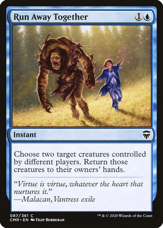 Run Away Together [Commander Legends] [Foil]