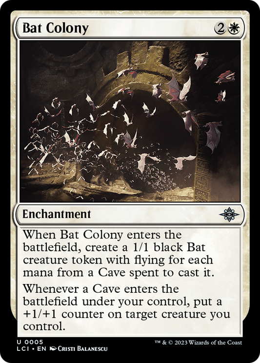 Bat Colony [The Lost Caverns of Ixalan] [Foil]