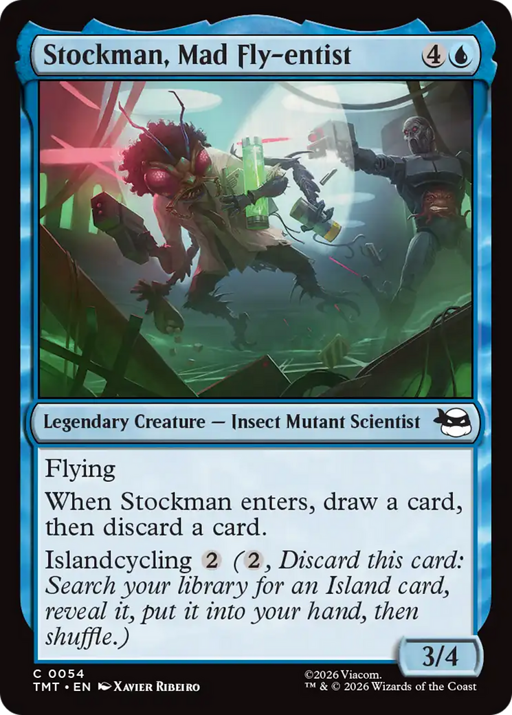 Stockman, Mad Fly-entist [Teenage Mutant Ninja Turtles] [Foil]