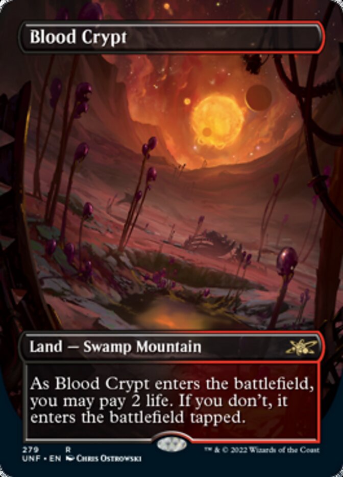 Blood Crypt (Borderless) [Unfinity] [Foil]