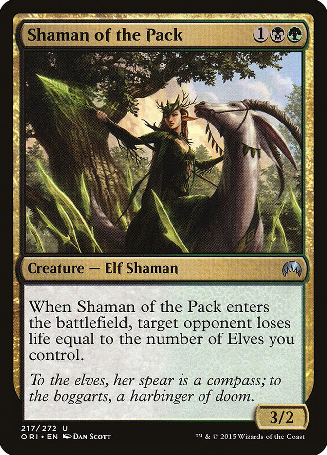 Shaman of the Pack [Magic Origins] [Foil]
