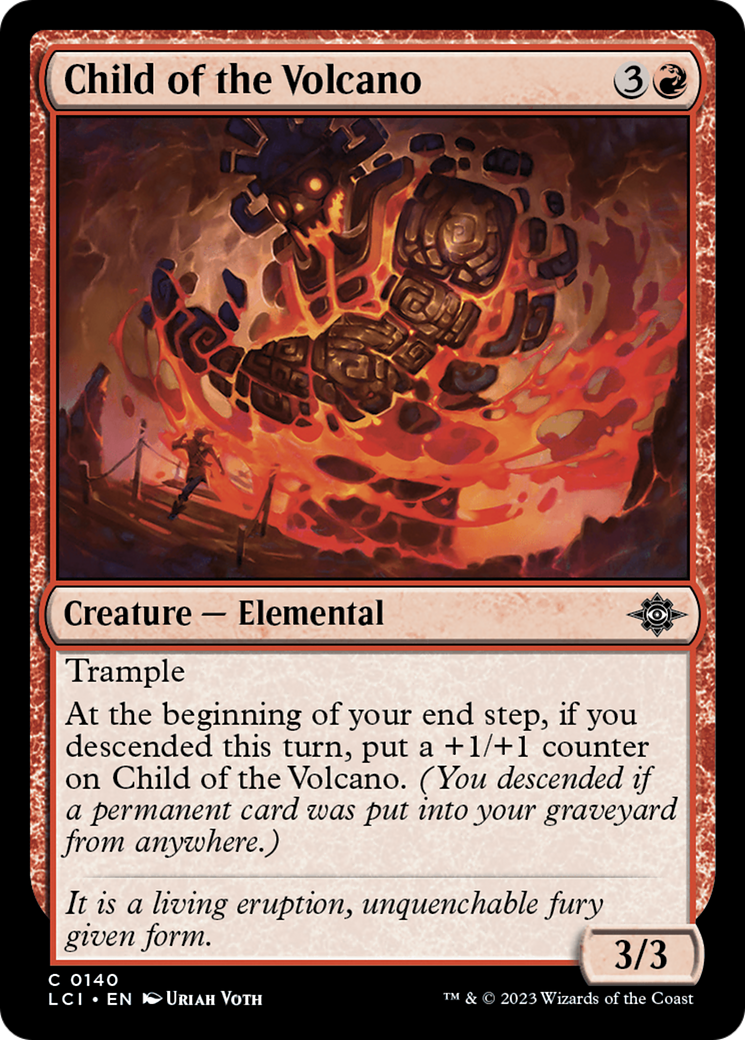 Child of the Volcano [The Lost Caverns of Ixalan] [Foil]