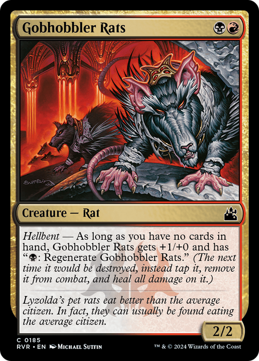 Gobhobbler Rats [Ravnica Remastered] [Foil]