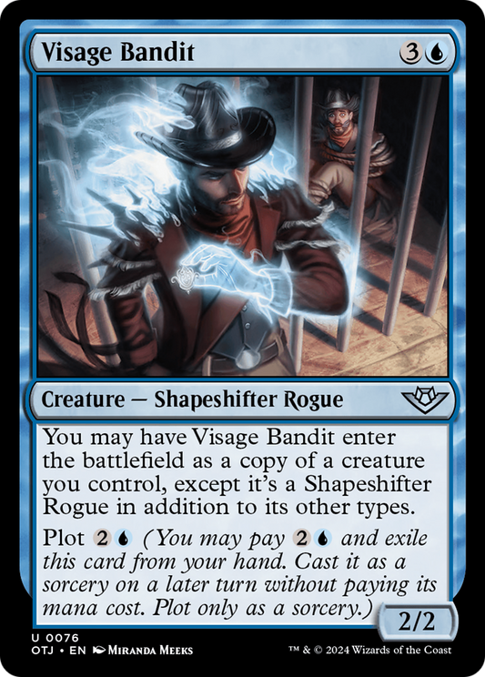 Visage Bandit [Outlaws of Thunder Junction] [Foil]