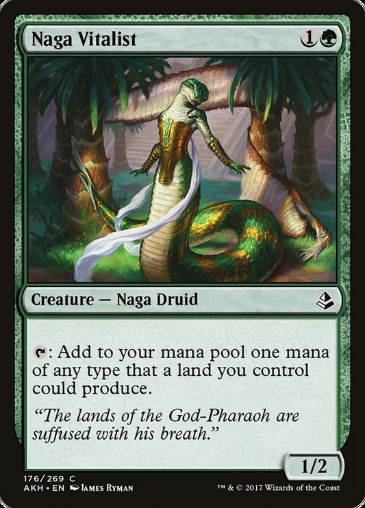 Naga Vitalist [Amonkhet] [Foil]