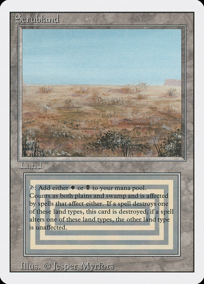 Scrubland [3rd Edition]