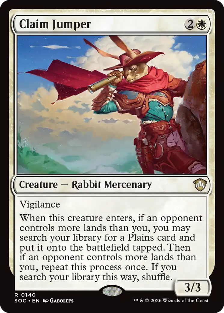 Claim Jumper [Secrets of Strixhaven Commander] [Foil]