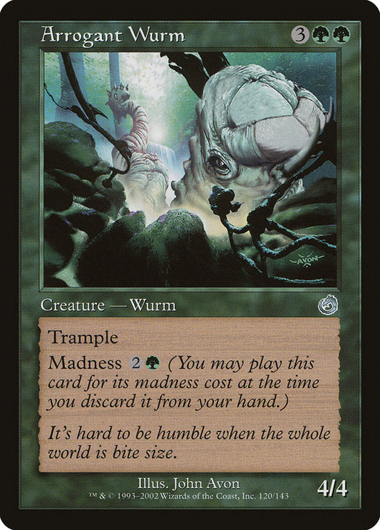 Arrogant Wurm [Torment] [Foil]