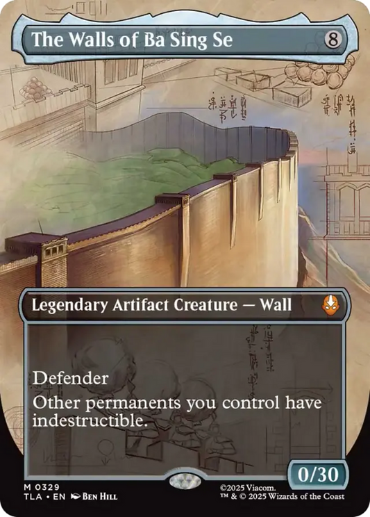 The Walls of Ba Sing Se (Borderless) [Avatar: The Last Airbender] [Foil]