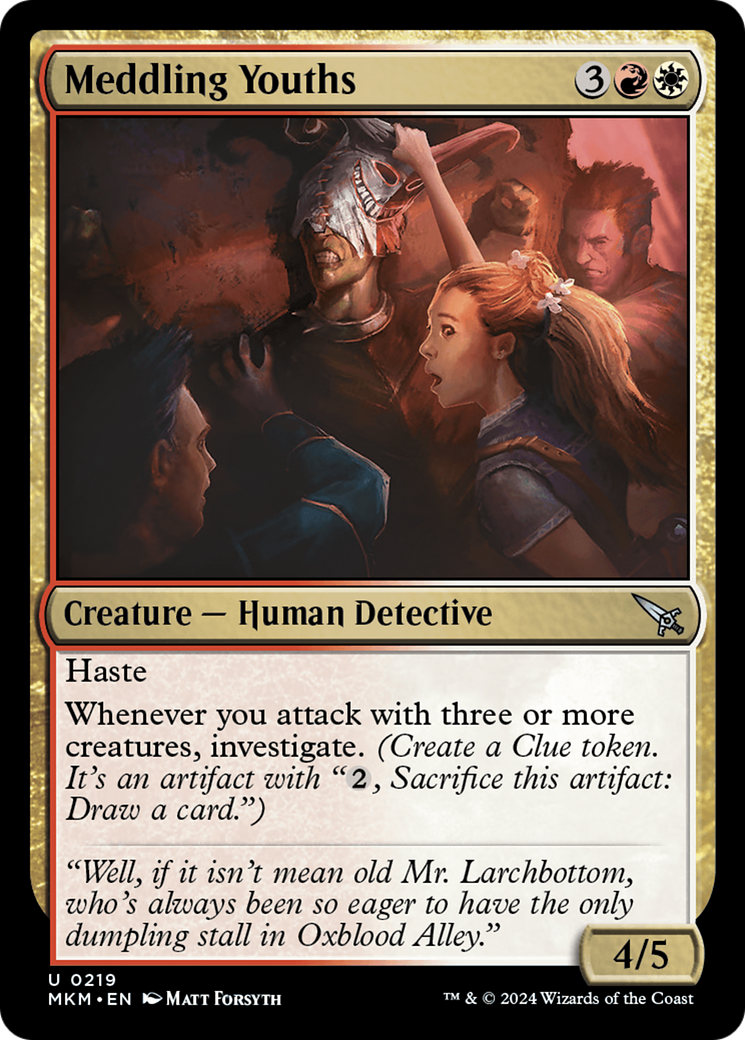 Meddling Youths [Murders at Karlov Manor] [Foil]