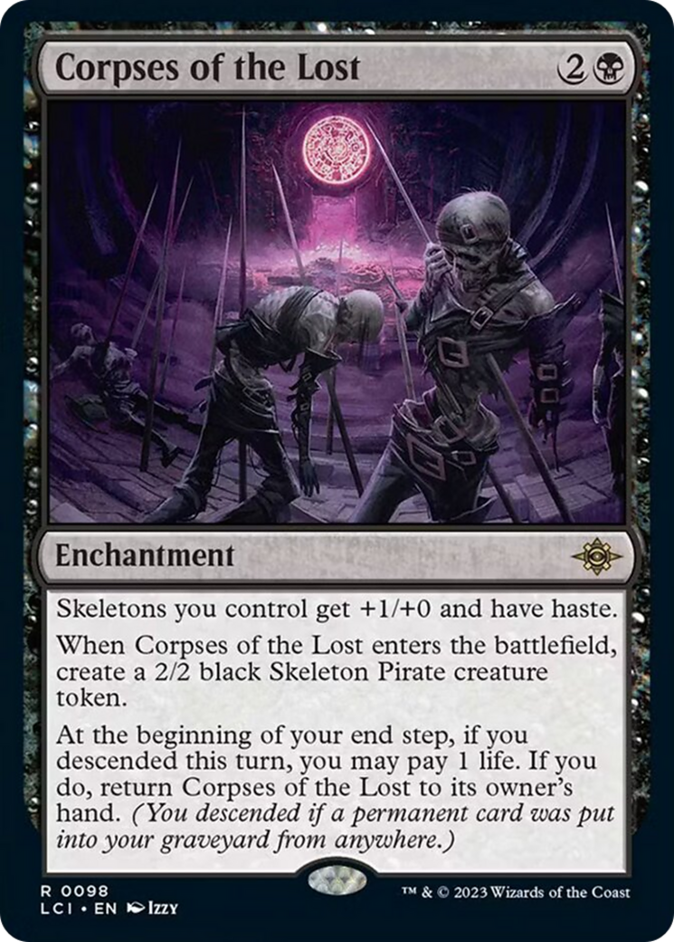 Corpses of the Lost [The Lost Caverns of Ixalan] [Foil]