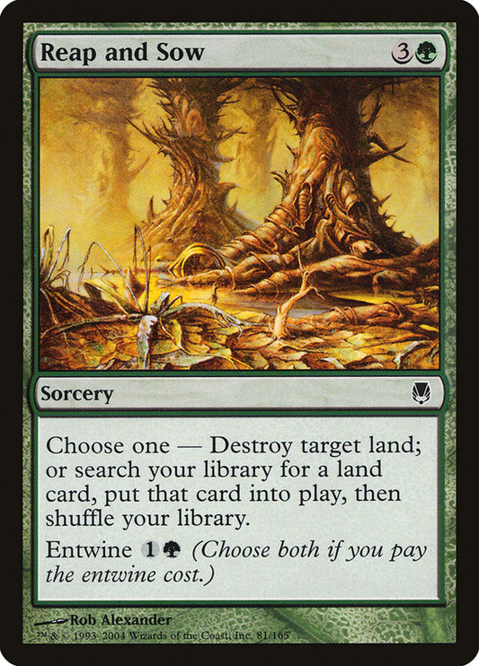 Reap and Sow [Darksteel] [Foil]