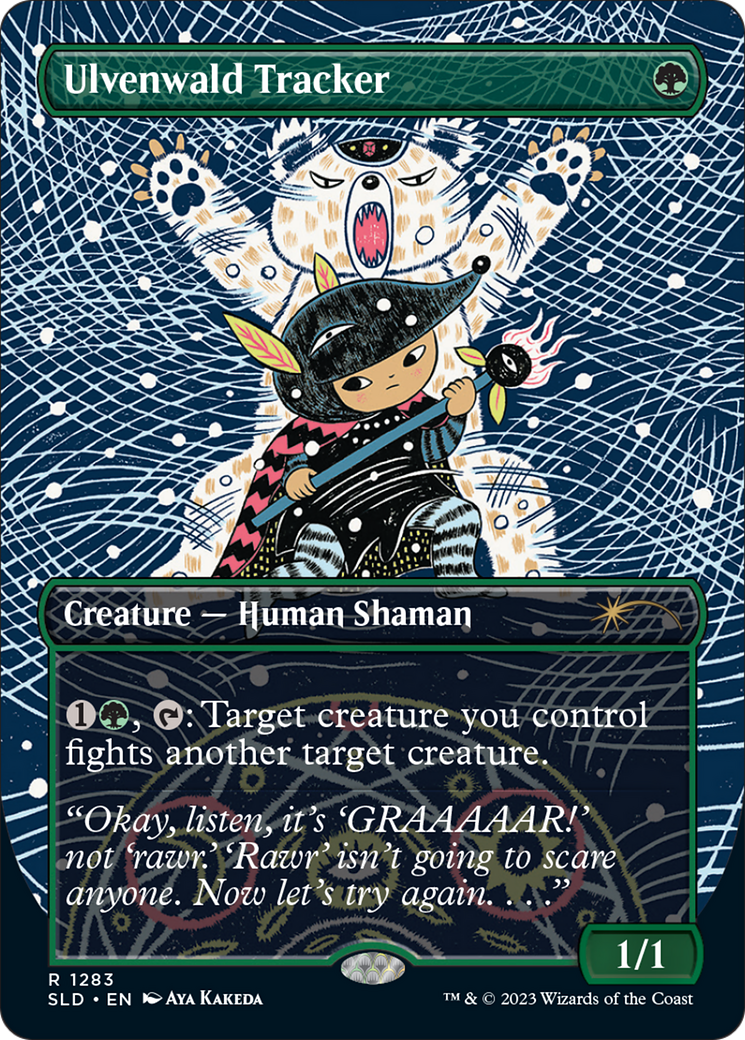 Ulvenwald Tracker (Borderless) [Secret Lair Drop Series] [Foil]