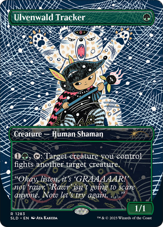 Ulvenwald Tracker (Borderless) [Secret Lair Drop Series] [Foil]