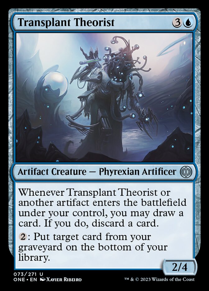 Transplant Theorist [Phyrexia: All Will Be One] [Foil]