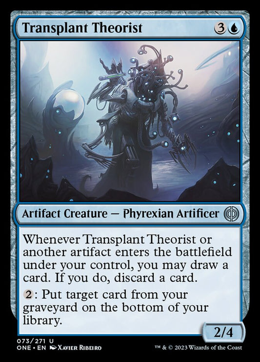 Transplant Theorist [Phyrexia: All Will Be One] [Foil]