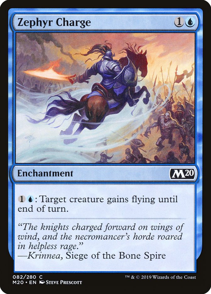 Zephyr Charge [Core Set 2020] [Foil]