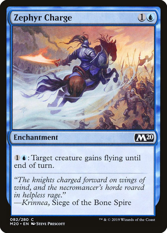 Zephyr Charge [Core Set 2020] [Foil]