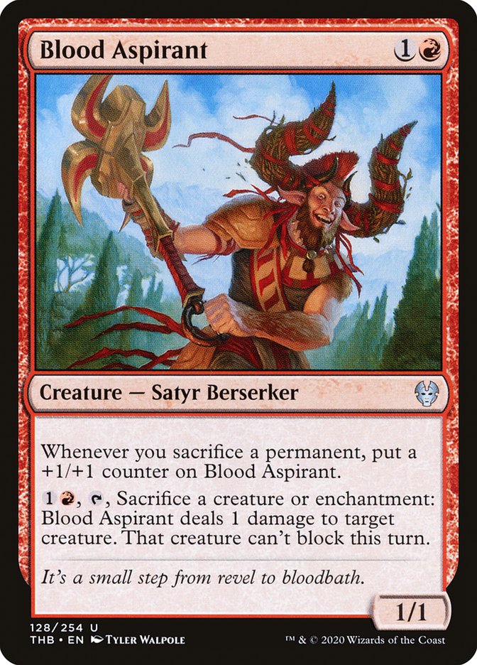 Blood Aspirant [Theros Beyond Death] [Foil]