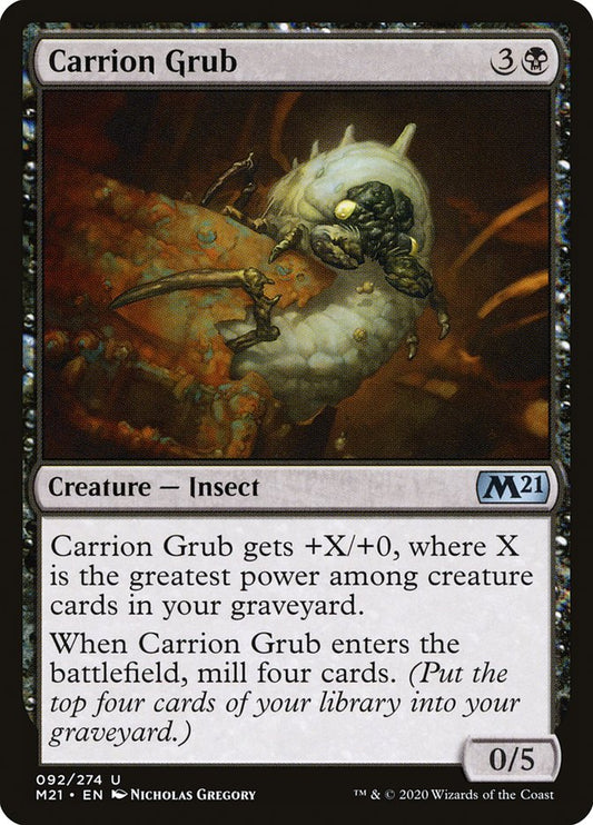 Carrion Grub [Core Set 2021] [Foil]