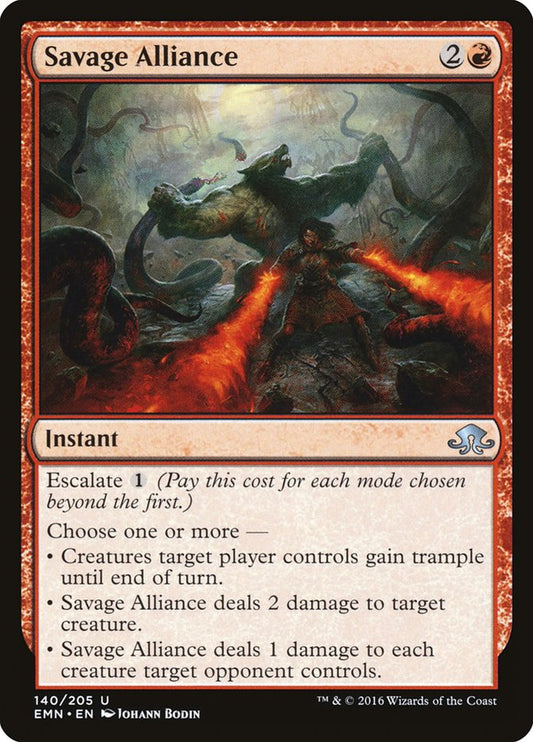 Savage Alliance [Eldritch Moon] [Foil]