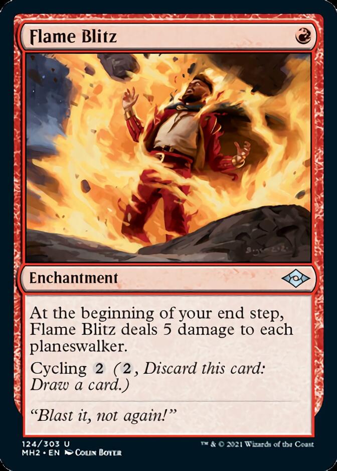 Flame Blitz [Modern Horizons 2] [Foil]