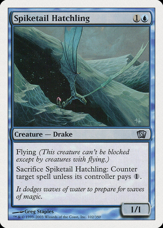 Spiketail Hatchling [Eighth Edition] [Foil]