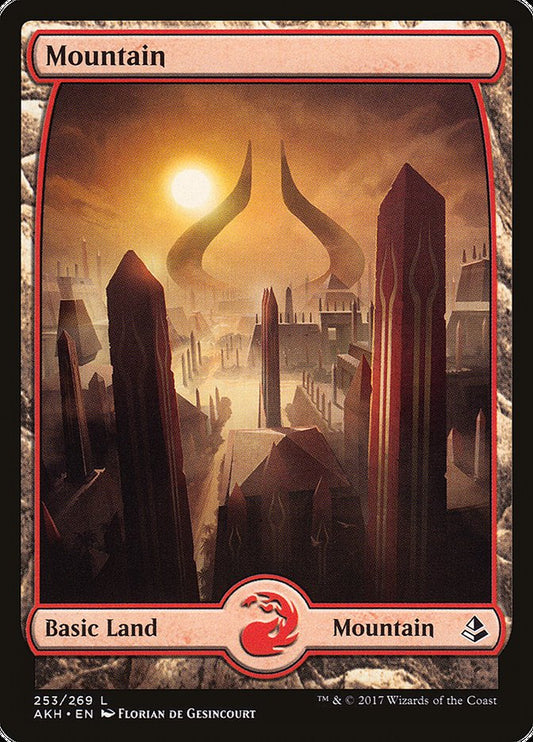 Mountain (253) [Amonkhet] [Foil]
