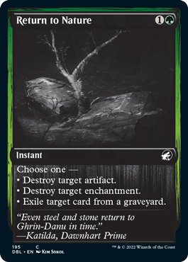 Return to Nature [Innistrad: Double Feature] [Foil]