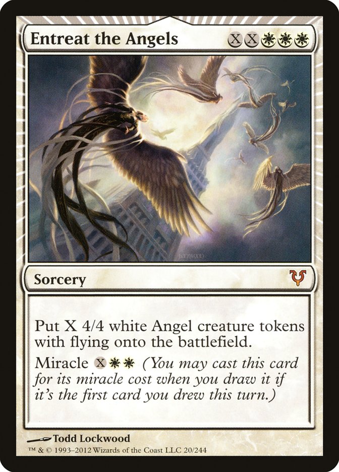 Entreat the Angels [Avacyn Restored] [Foil]