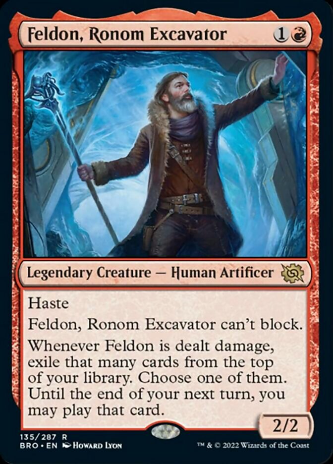 Feldon, Ronom Excavator [The Brothers' War] [Foil]