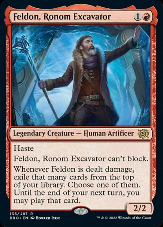 Feldon, Ronom Excavator [The Brothers' War] [Foil]
