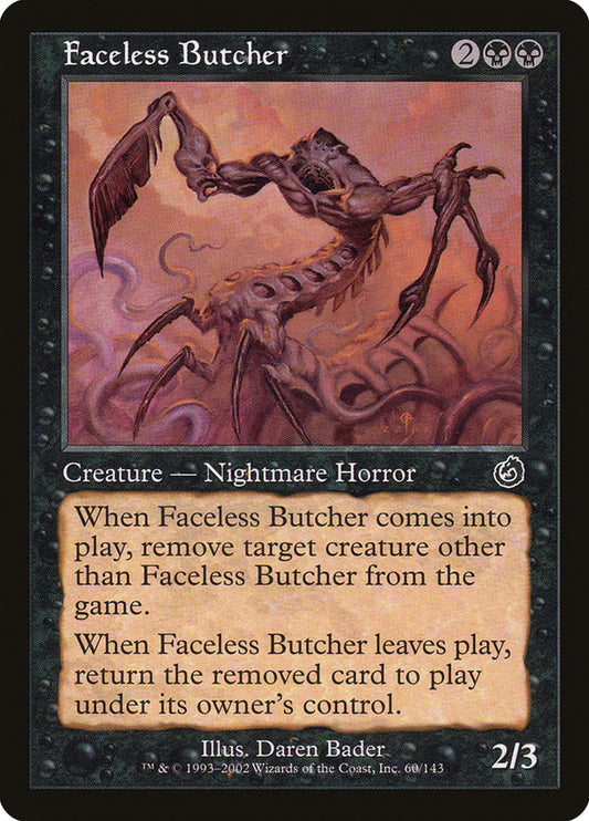 Faceless Butcher [Torment] [Foil]