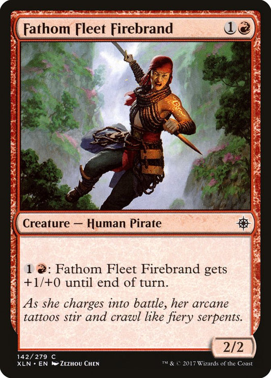 Fathom Fleet Firebrand [Ixalan] [Foil]