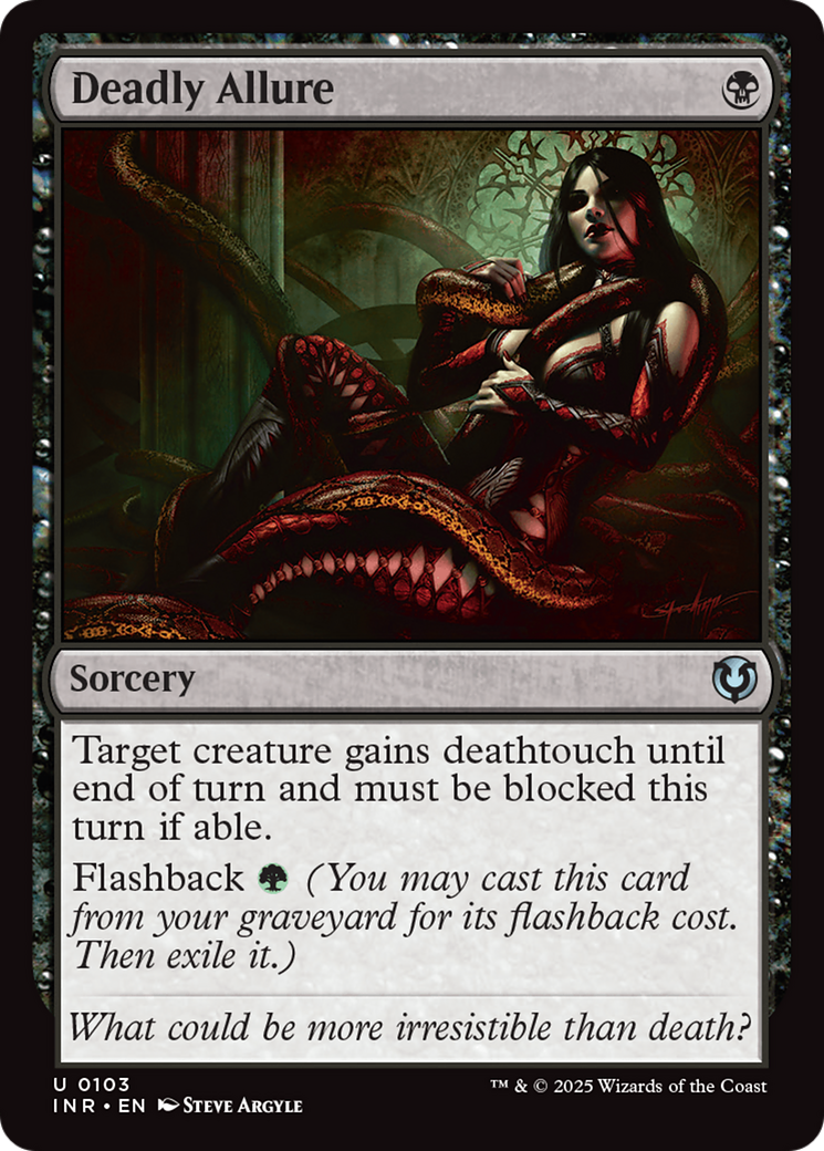 Deadly Allure [Innistrad Remastered] [Foil]